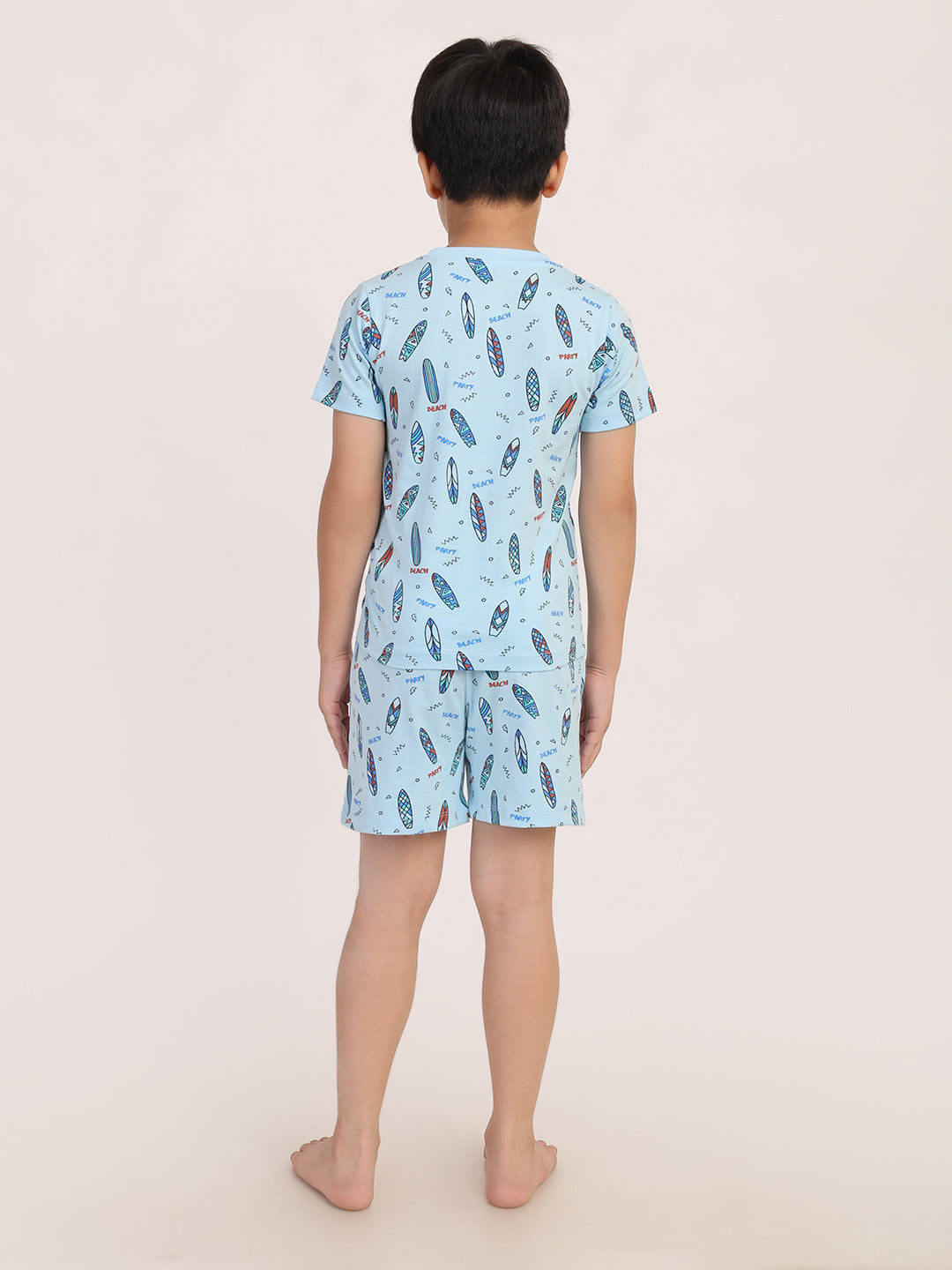 REBORN - Boys 2 piece T-Shirt & Short -set- Sky Blue