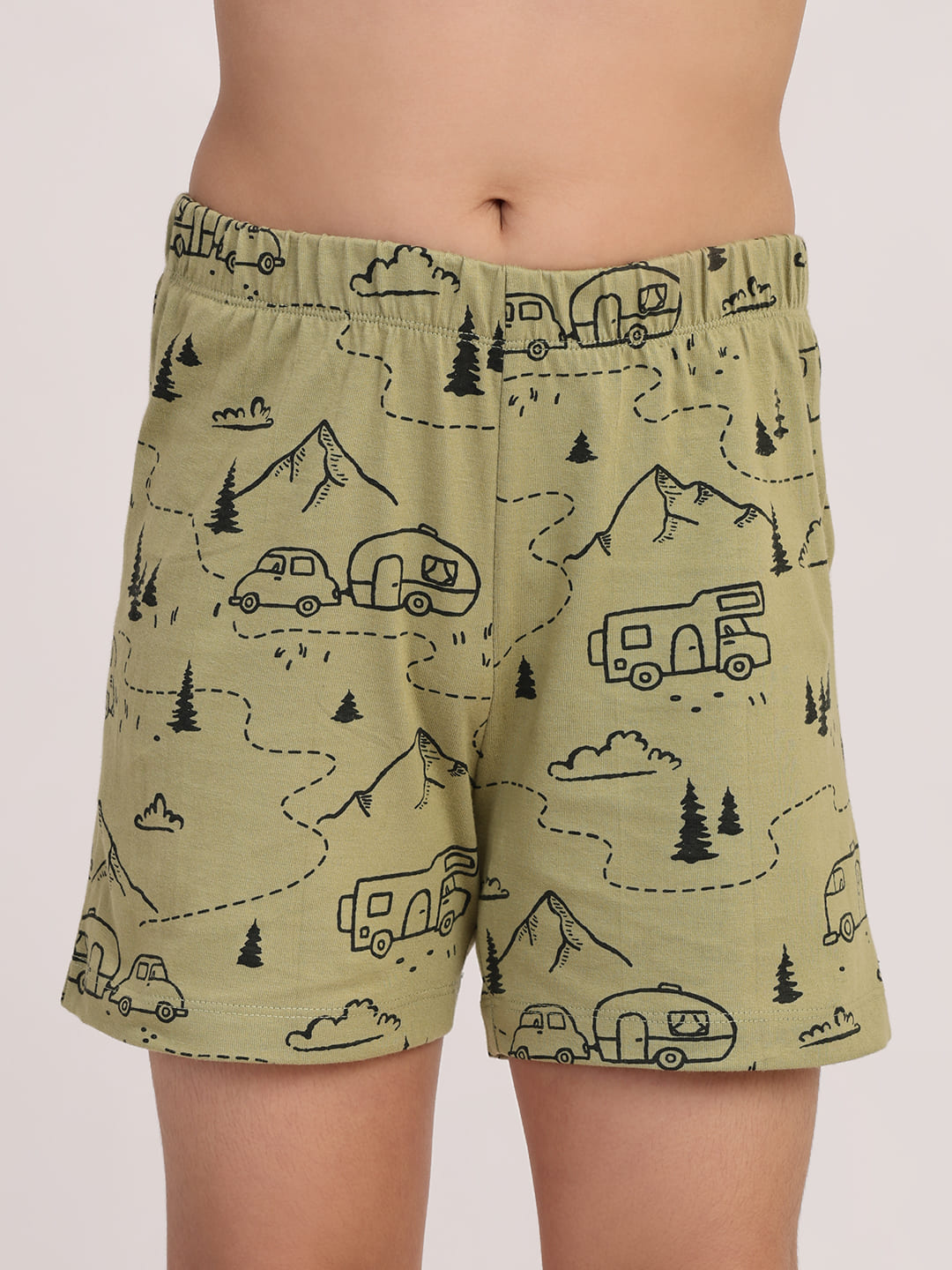 REBORN - Boys 2 piece T-Shirt & Short -set- Sage