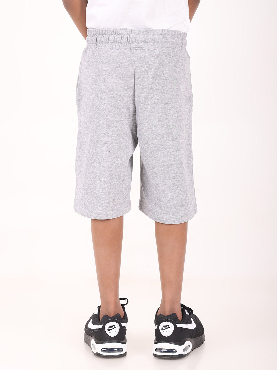 REBORN - Boys 1 piece printed jogger - Grey Melange